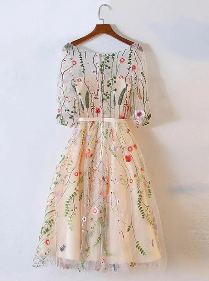 A Line Homecoming dress Cheap Party Homecoming Dress ER037