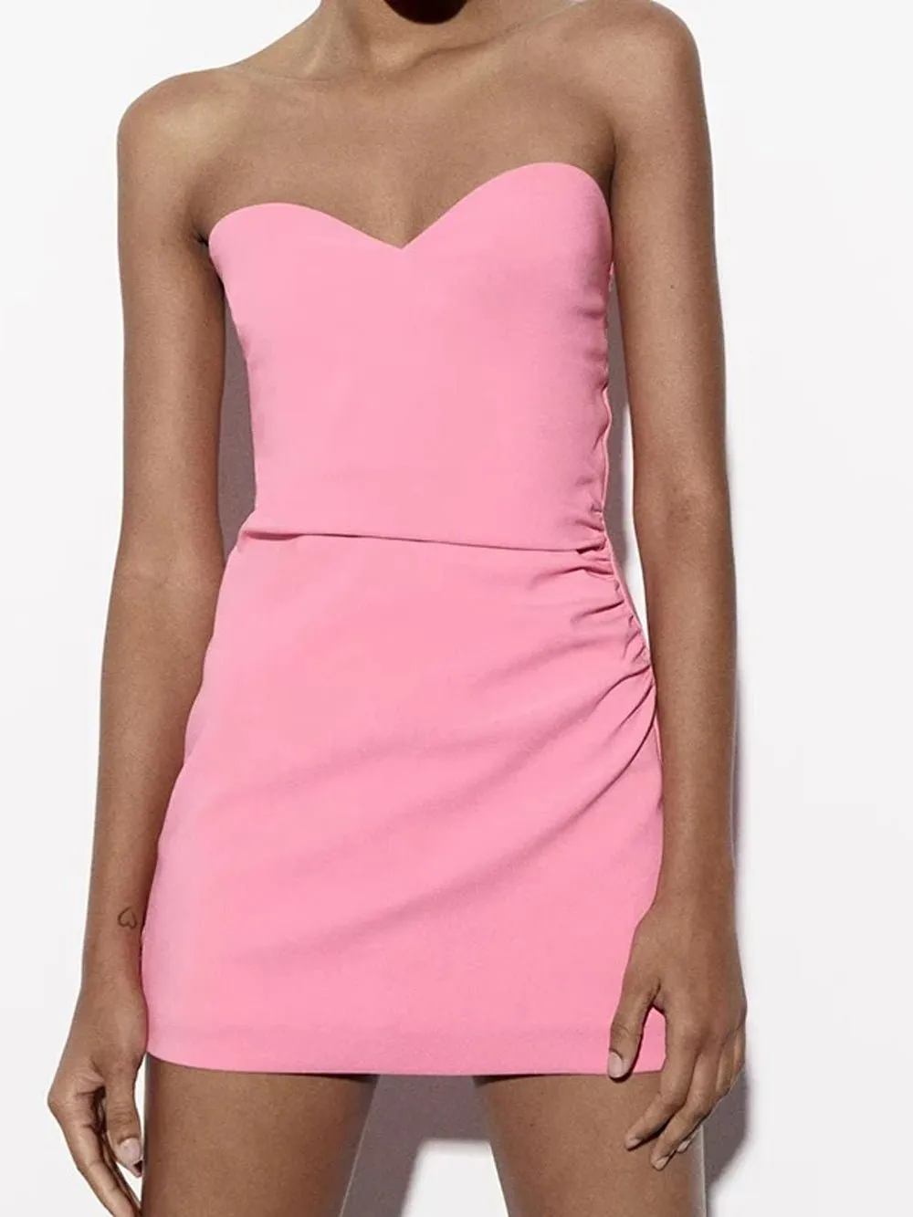 Alexis Strapless Sleeveless Mini Dress