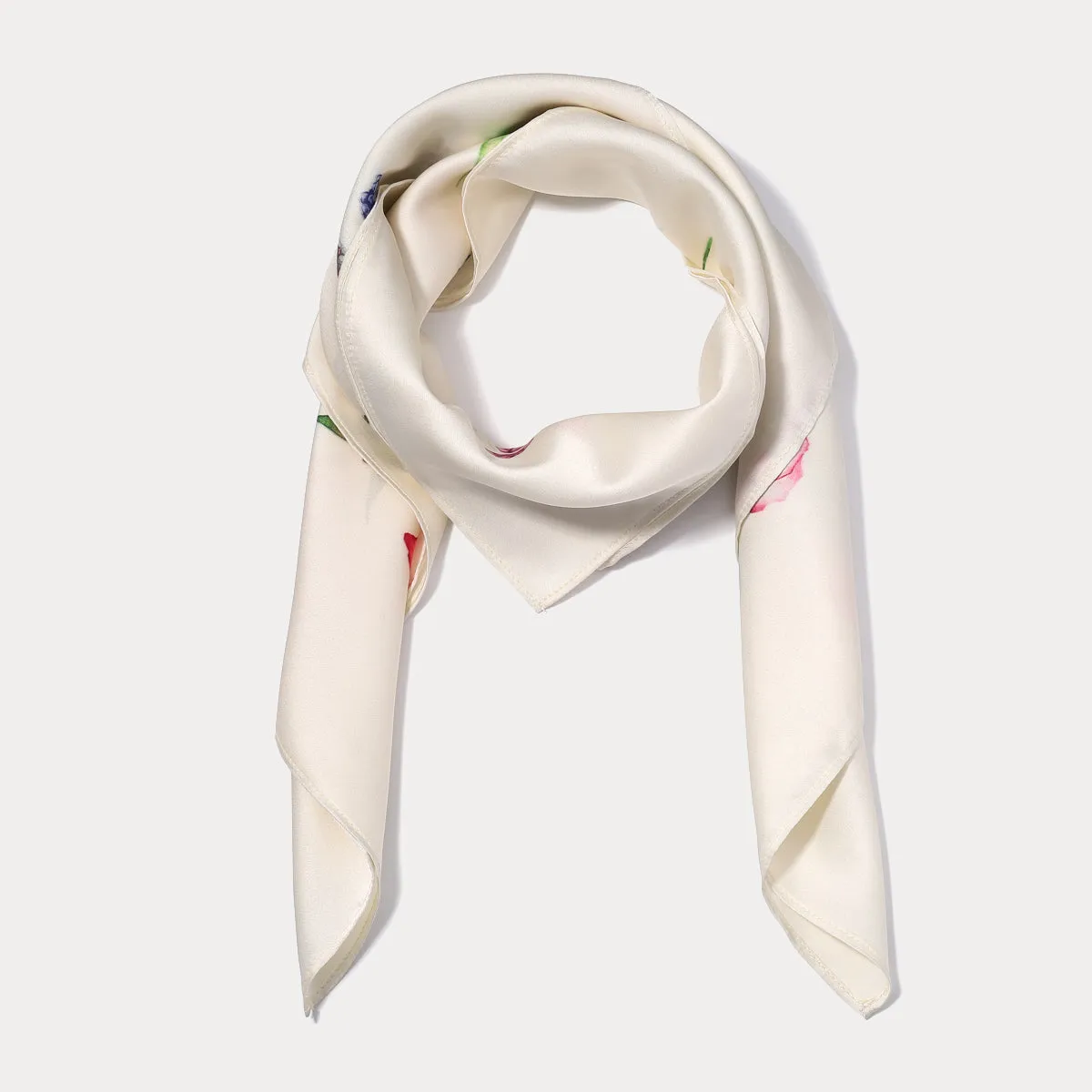 Blooming Square Scarf