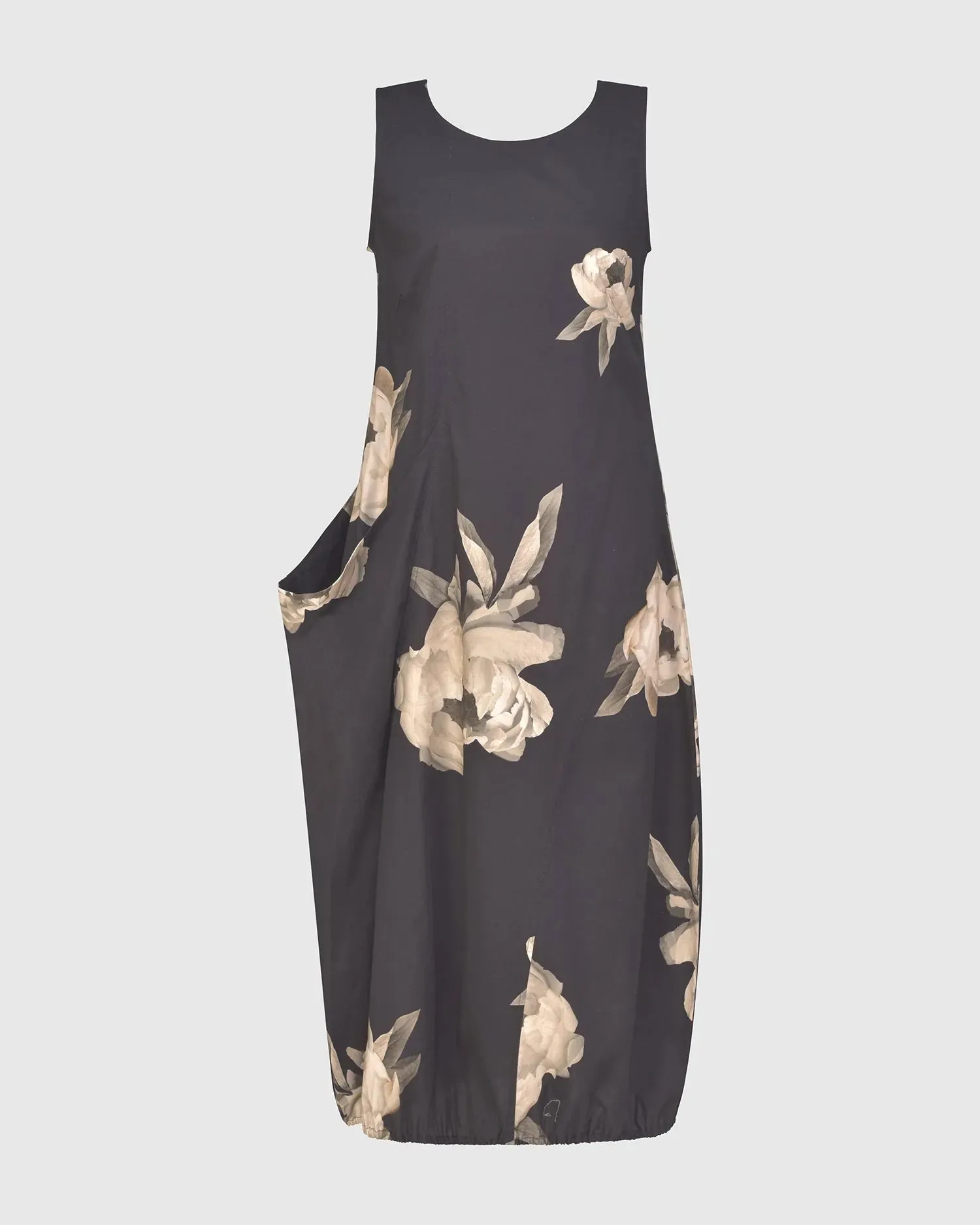 Carla Pocket Dress, Roses