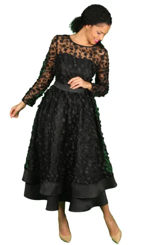 Diana Couture Dress 8467C-Black