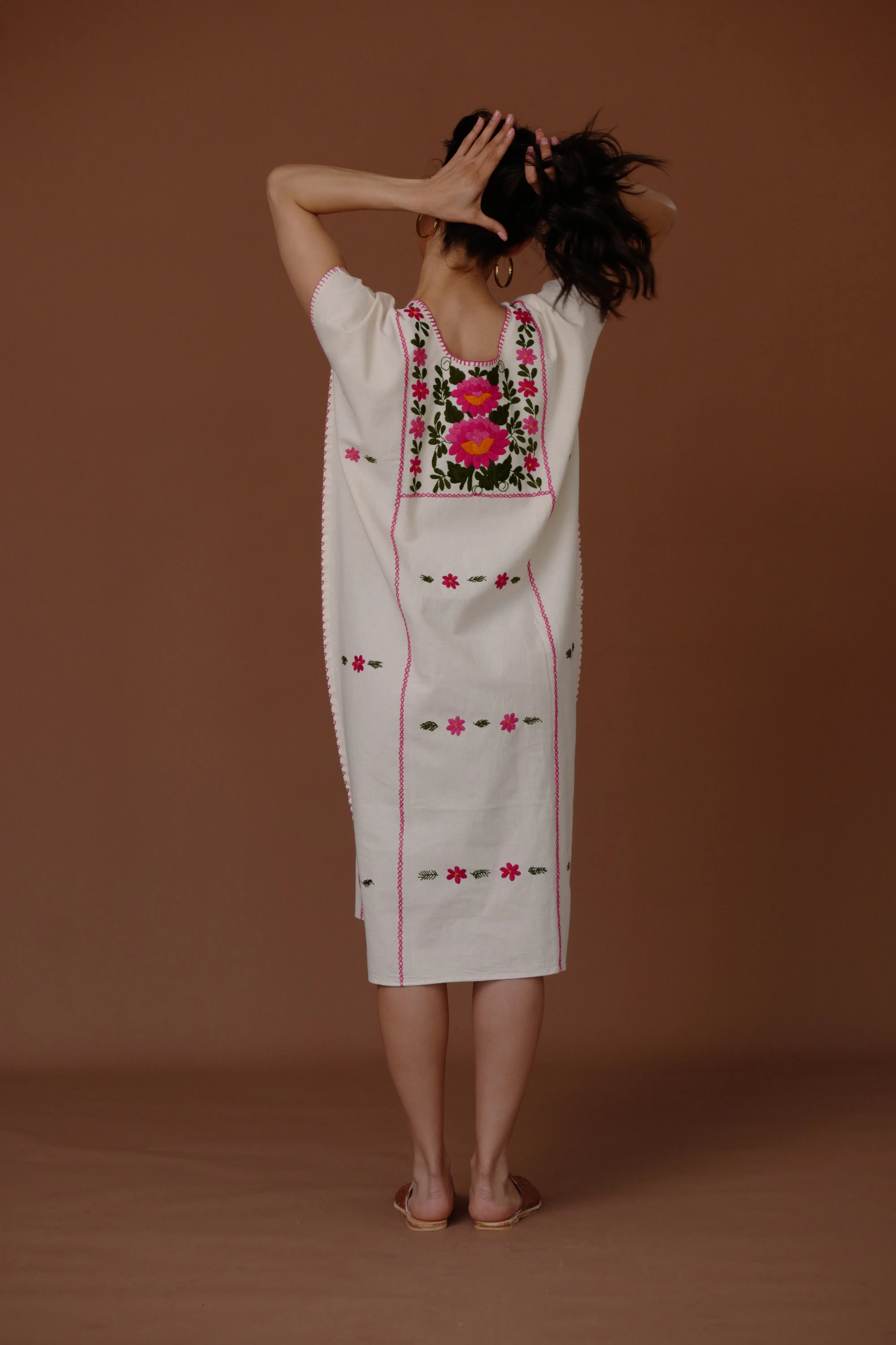 MARGARITA HUIPIL / PINK   ORANGE