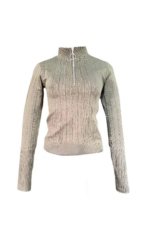 Mock Neck Top