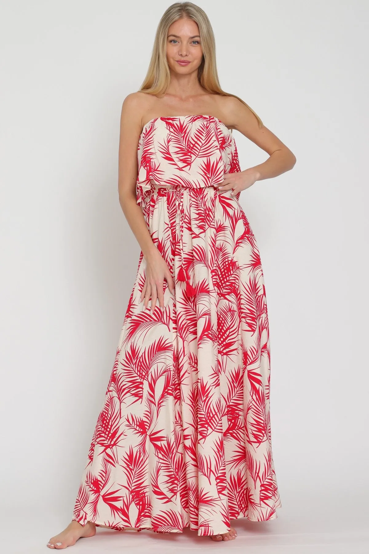 Nyla Tropical Maxi Dress