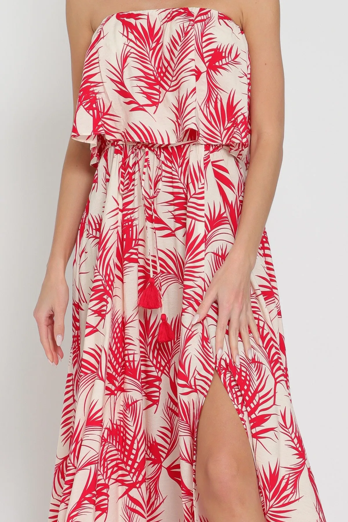 Nyla Tropical Maxi Dress