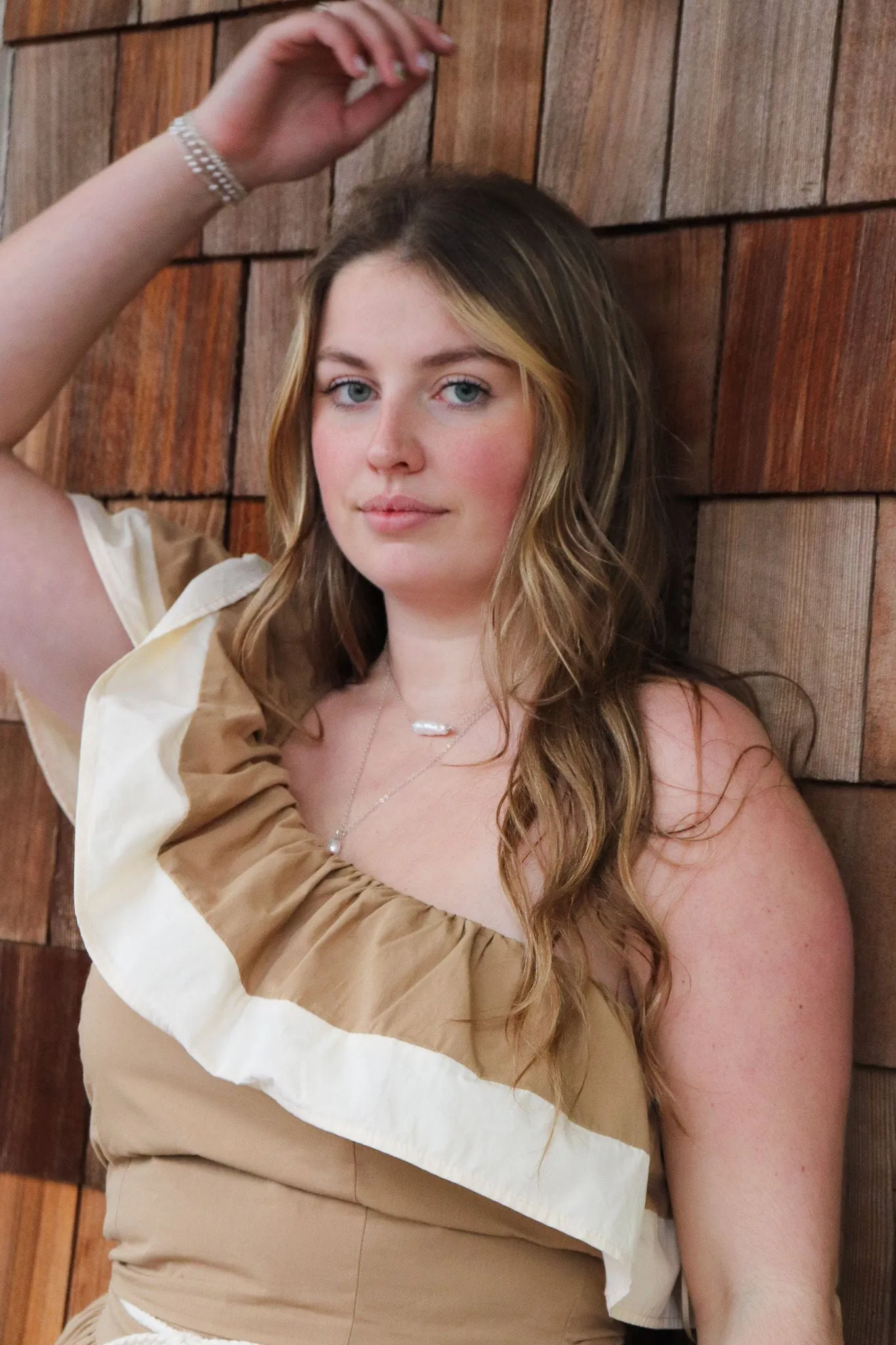 PENNY RUFFLE TOP