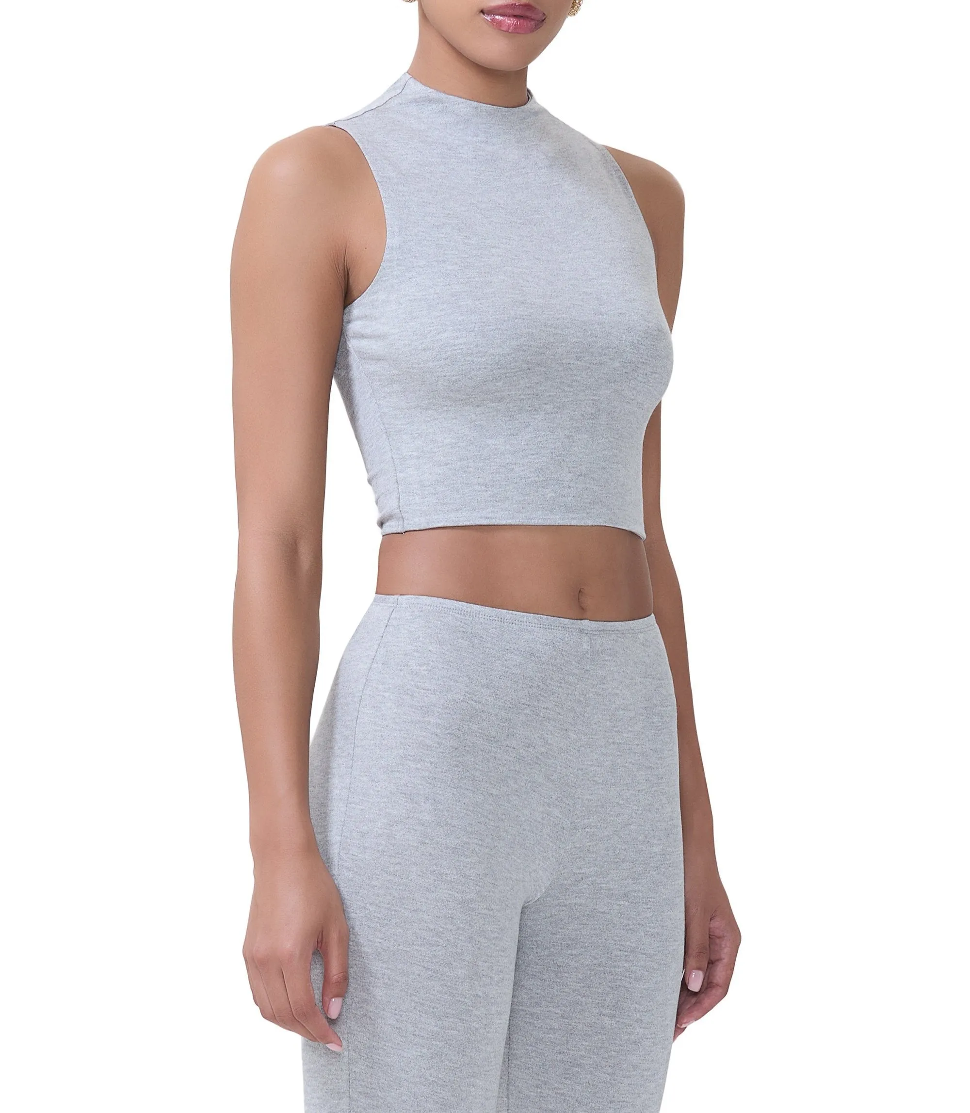 Shelly Top - Heather Grey
