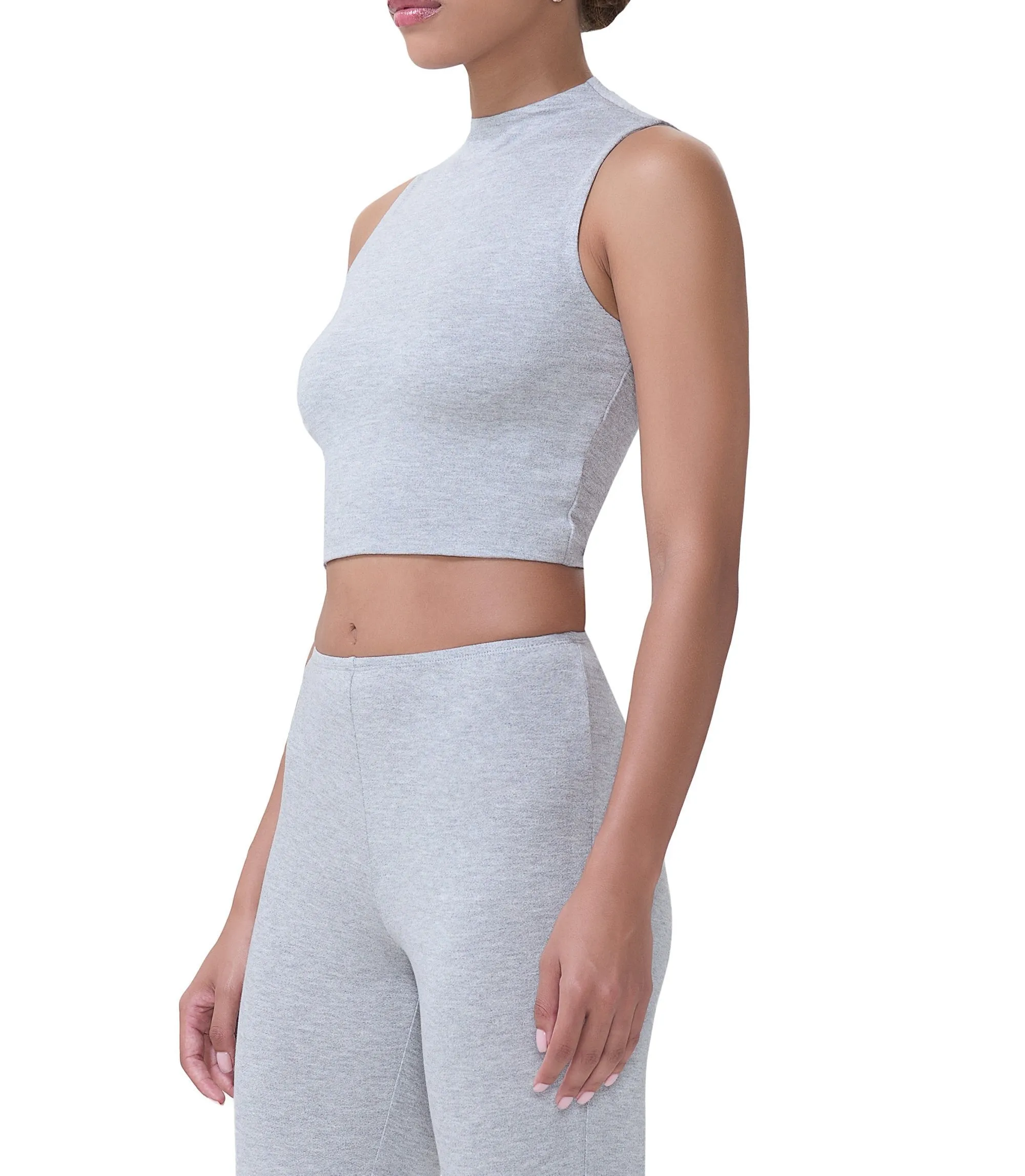 Shelly Top - Heather Grey