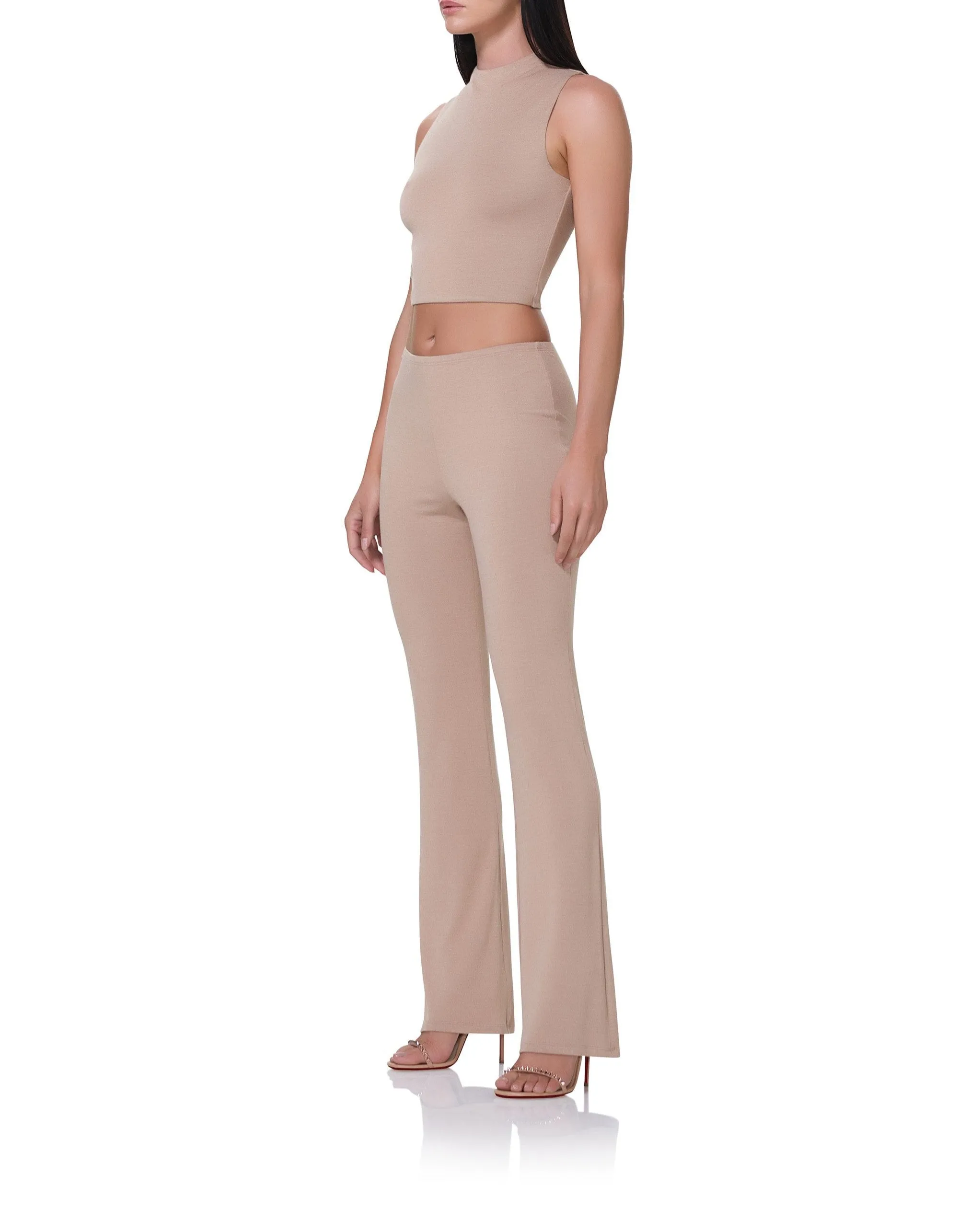 Shelly Top - Heather Taupe