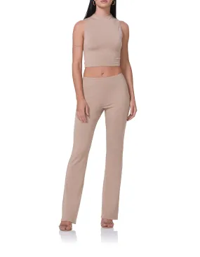 Shelly Top - Heather Taupe